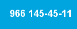 966 145-45-11 966 145-45-11